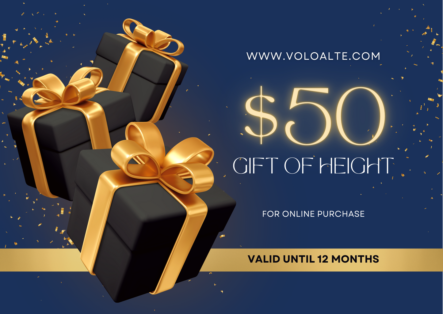 Sepatu Volo Alte - Kartu Hadiah