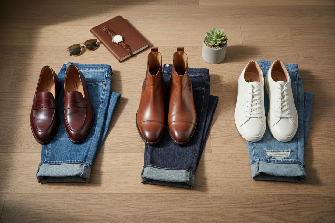 Shoes to Wear with Jeans (Men): The Complete Style & Fit Guide