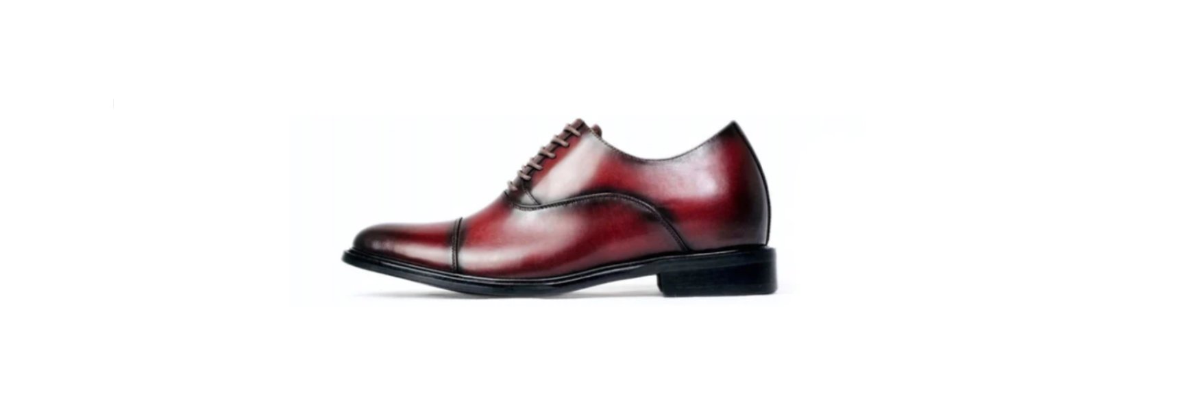 Mens Height Boosting Oxford Shoes