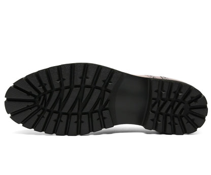 Black sole of a shoe on a white background
