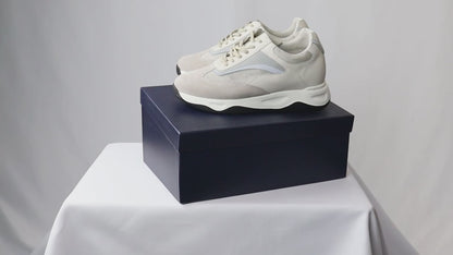 Volo Alte Sir Campania Beige Elevator Sneakers