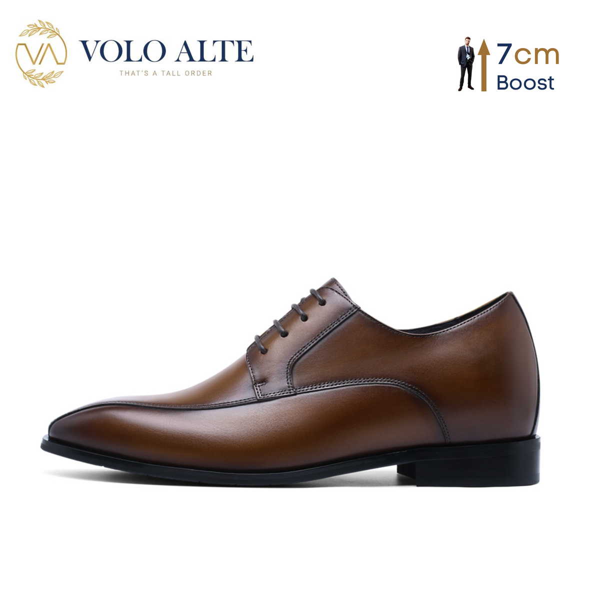 Volo Alte Bologna Height Increasing Shoes (brown)
