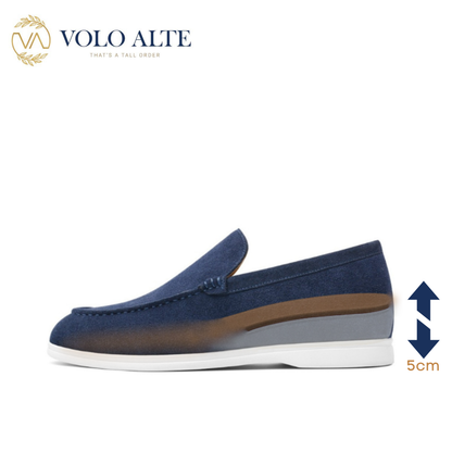Volo Alte Santorini Blue Height Increasing Loafers