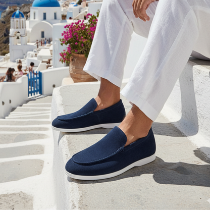 Volo Alte Santorini Blue Height Increasing Loafers